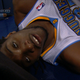 Illustration for article titled Kenneth Faried Appeared To Be Broken After Being Flagrantly Fouled By Kobe Bryant